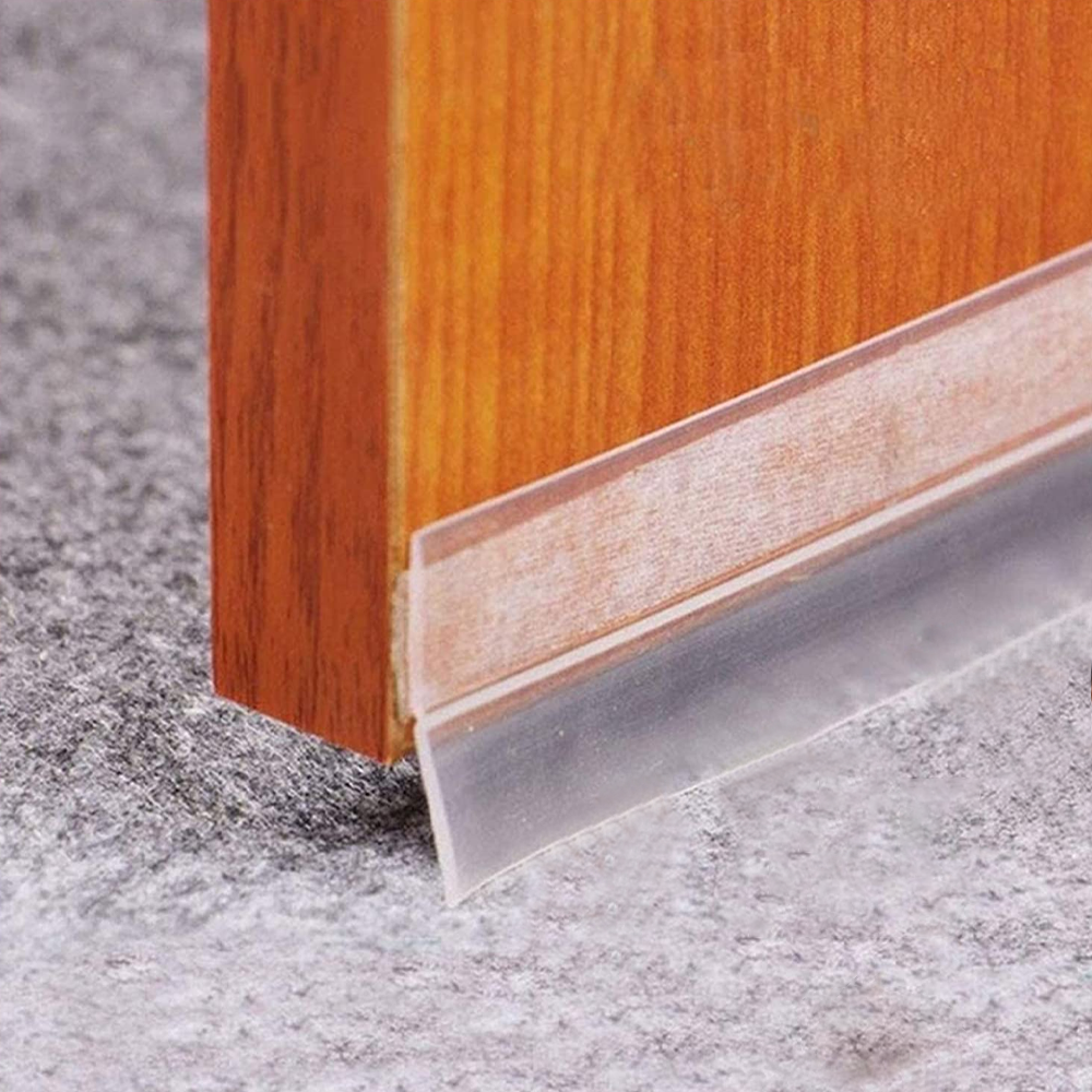 Guarnizione per porte in silicone autoadesiva | Paraspifferi che blocca insetti e spifferi da porte, finestre e pannelli