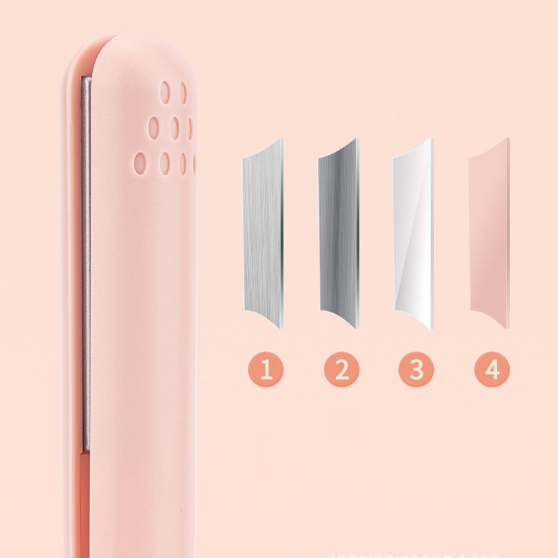 HairFlex – Mini piastra 2 in 1 per ricci e lisci con rivestimento in ceramica