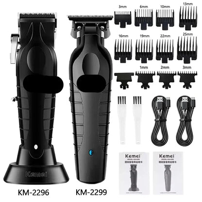 Kit Professionale Tagliacapelli e Rasoio Elettrico da Uomo