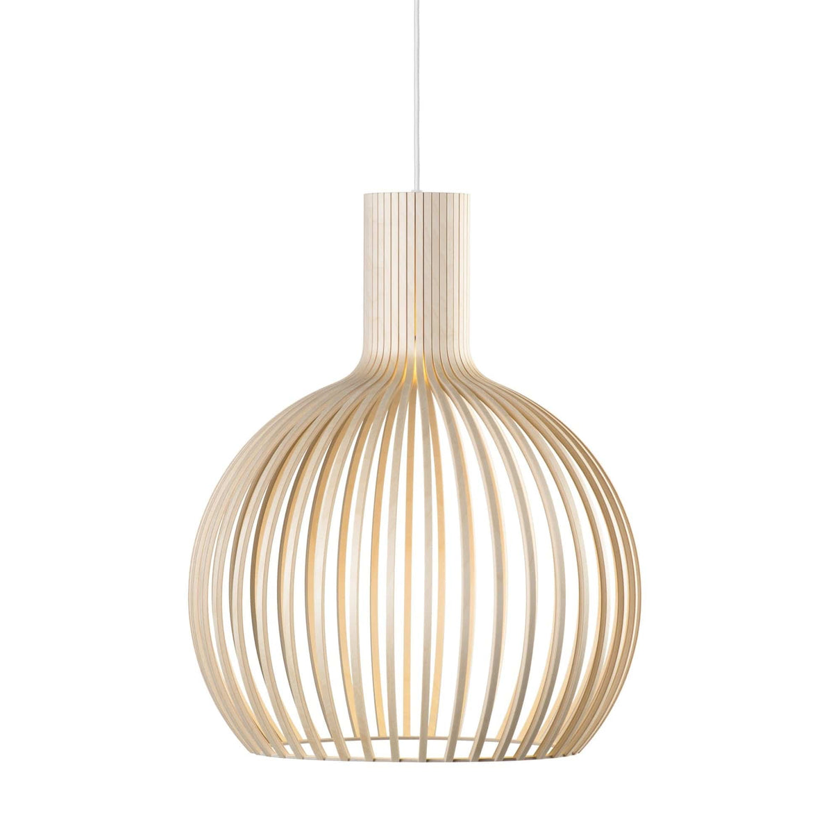 Lampada a sospensione in legno regolabile vintage con illuminazione LED