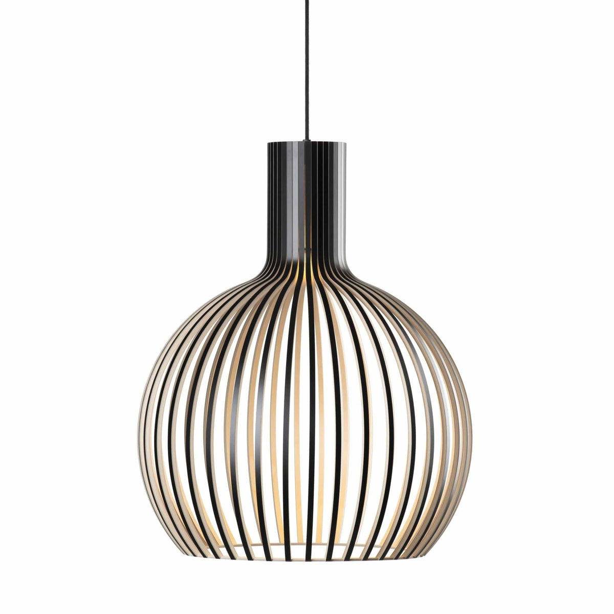 Lampada a sospensione in legno regolabile vintage con illuminazione LED