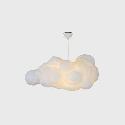 Lampada a sospensione moderna a forma di nuvola con altezza regolabile