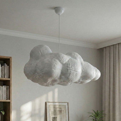 Lampada a sospensione moderna a forma di nuvola con altezza regolabile