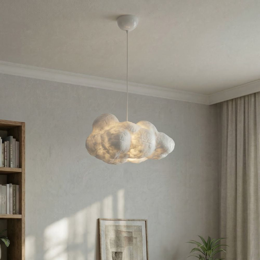 Lampada a sospensione moderna a forma di nuvola con altezza regolabile