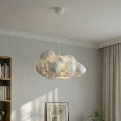 Lampada a sospensione moderna a forma di nuvola con altezza regolabile
