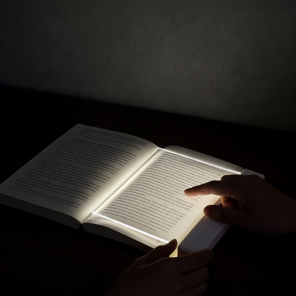 Lampada da lettura LED ultra sottile ricaricabile USB