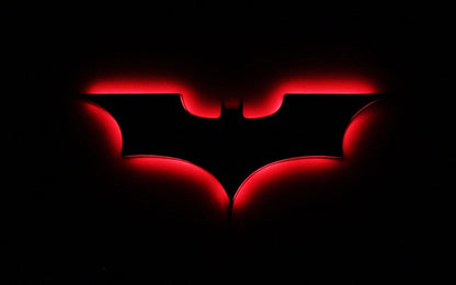 Lampada da parete LED Batman con telecomando wireless e cambio colore