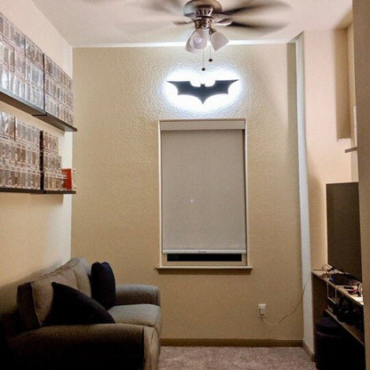 Lampada da parete LED Batman con telecomando wireless e cambio colore