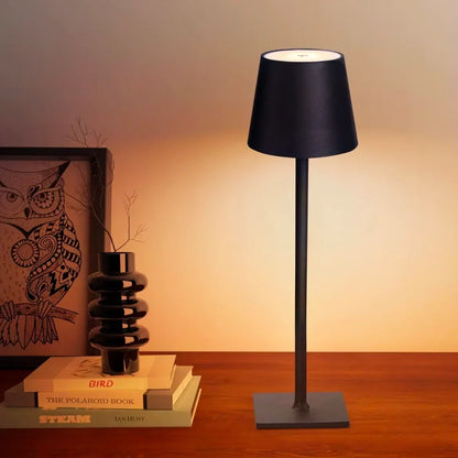 Lampada da tavolo wireless ricaricabile con LED dimmerabile, fino a 10 ore di autonomia