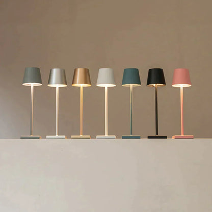 Lampada da tavolo wireless ricaricabile con LED dimmerabile, fino a 10 ore di autonomia