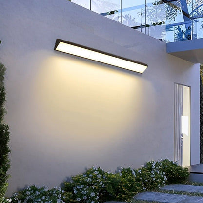 Lampada da parete LED lineare da esterno in alluminio | COB LED con dimmerazione continua 3000K-6000K | IP65 impermeabil