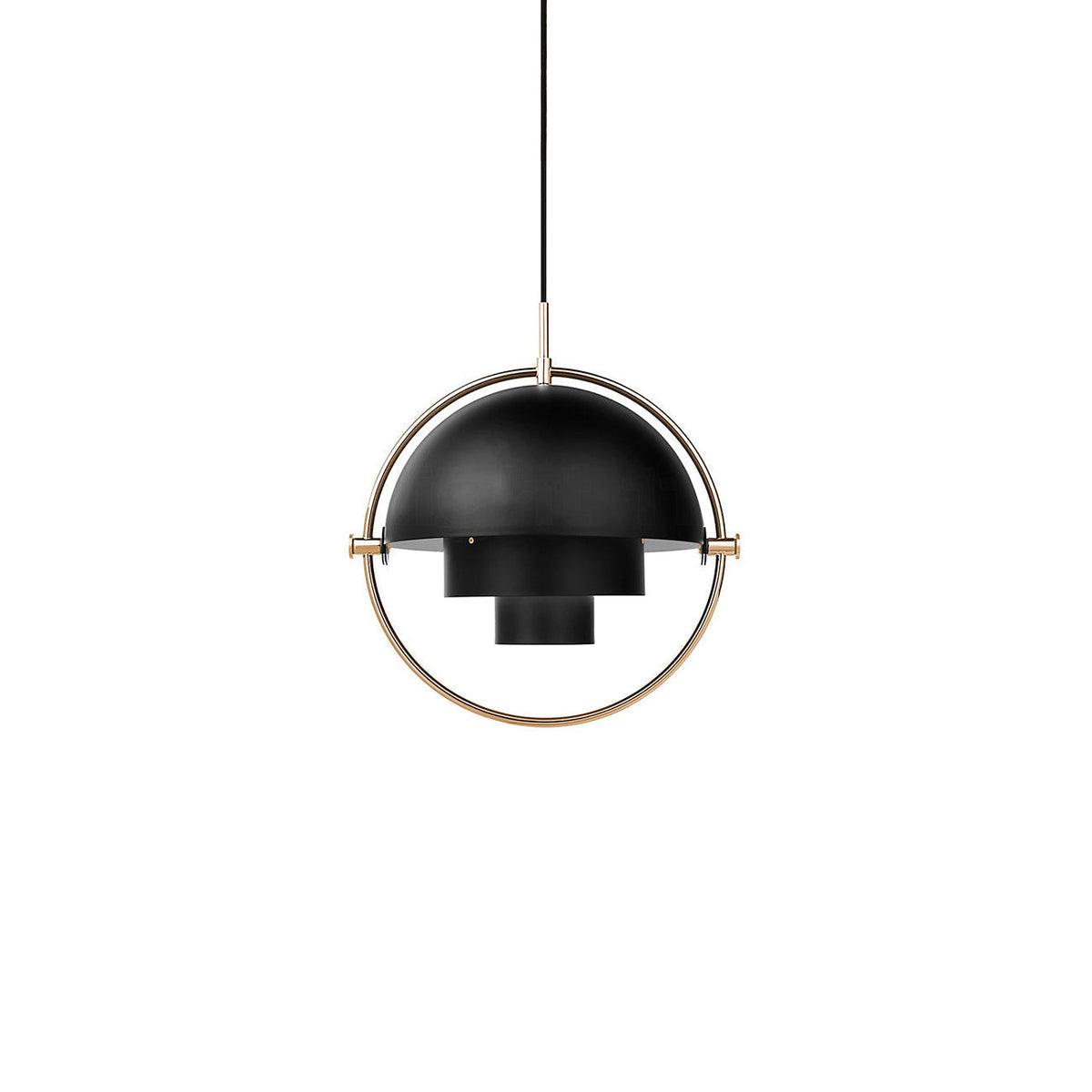 Lampada a sospensione geometrica con sfera regolabile Bauhaus moderna per cucina