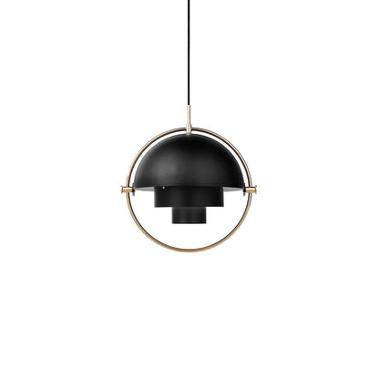 Lampada a sospensione geometrica con sfera regolabile Bauhaus moderna per cucina