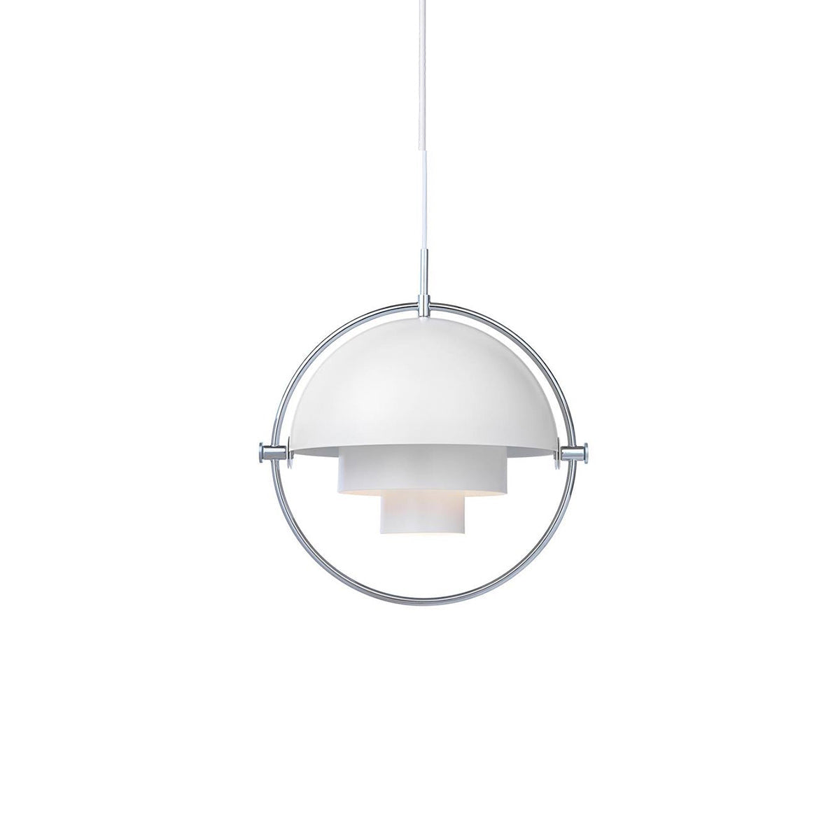 Lampada a sospensione geometrica con sfera regolabile Bauhaus moderna per cucina