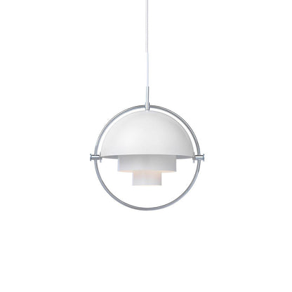 Lampada a sospensione geometrica con sfera regolabile Bauhaus moderna per cucina