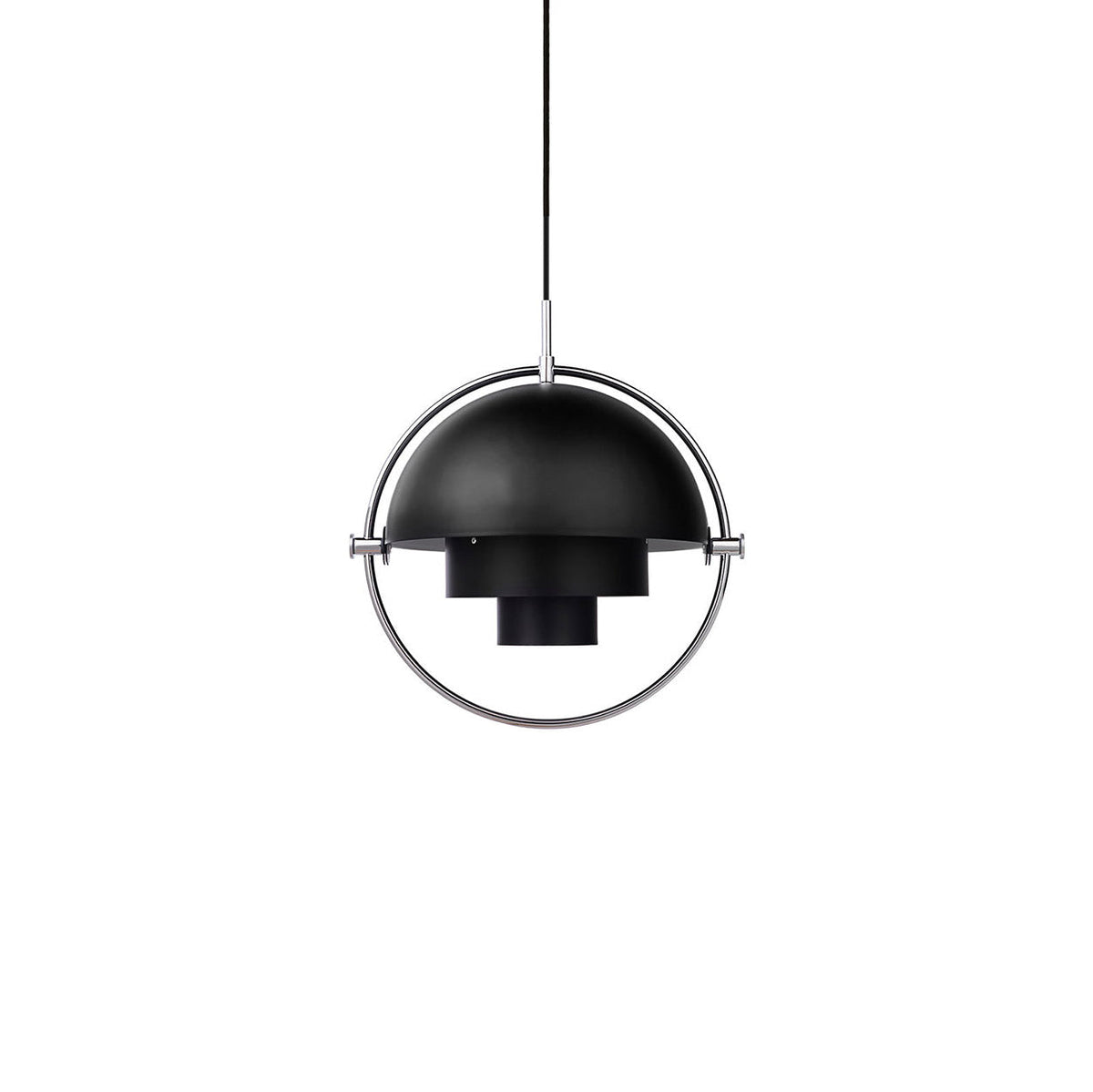 Lampada a sospensione geometrica con sfera regolabile Bauhaus moderna per cucina