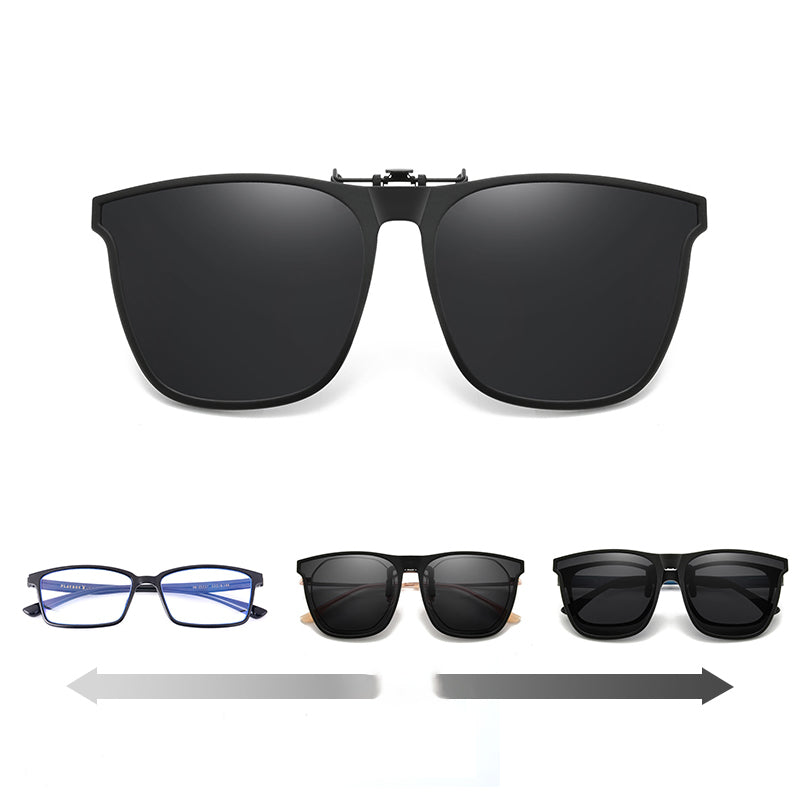 Lenti da sole clip-on per occhiali da vista