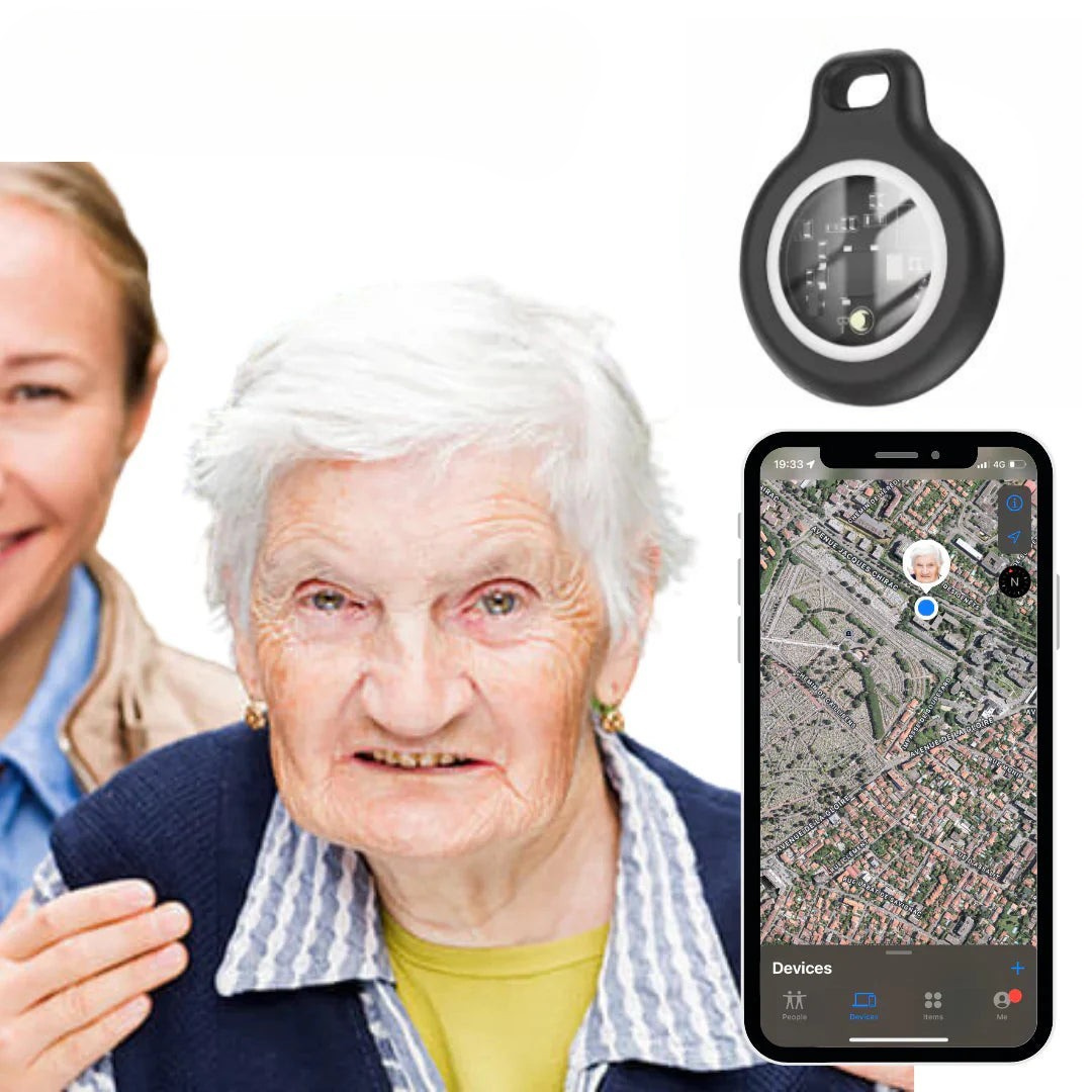 Localizzatore GPS per Anziani: Impermeabile, Senza Costi Mensili