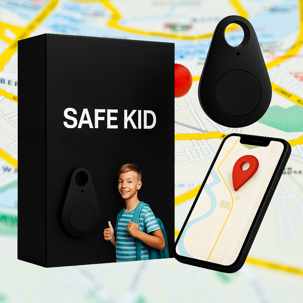 Localizzatore GPS per Bambini con Posizione Live e Allarme SOS