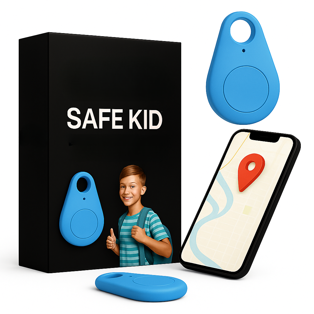Localizzatore GPS per Bambini con Posizione Live e Allarme SOS