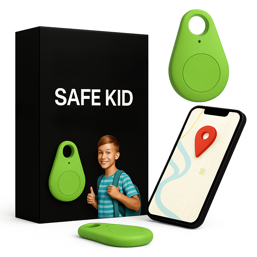 Localizzatore GPS per Bambini con Posizione Live e Allarme SOS