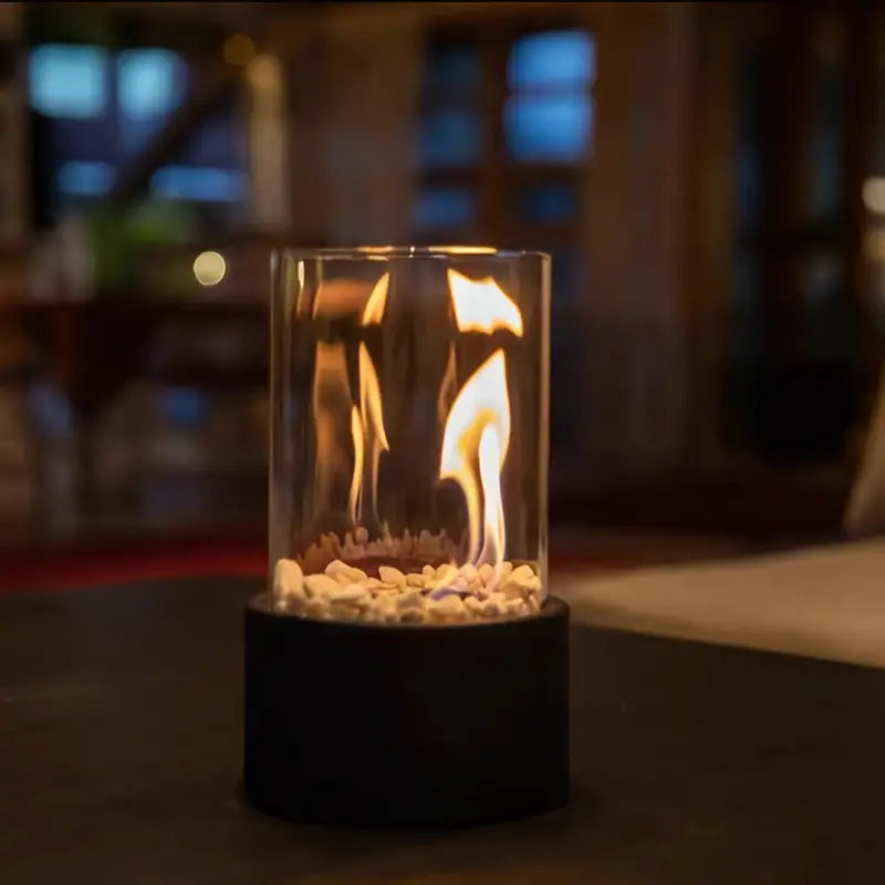 LumiFlame - Caminetto portatile moderno