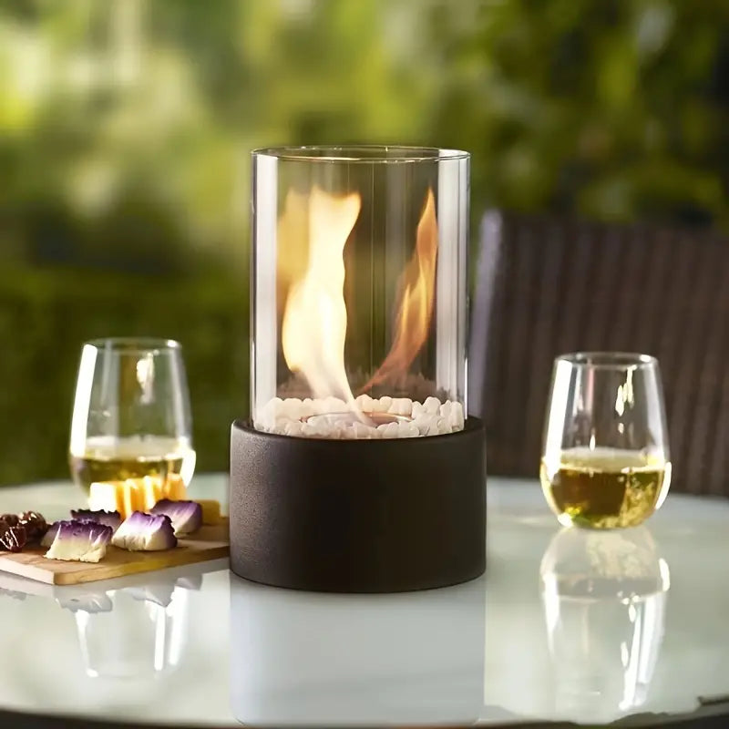 LumiFlame - Caminetto portatile moderno