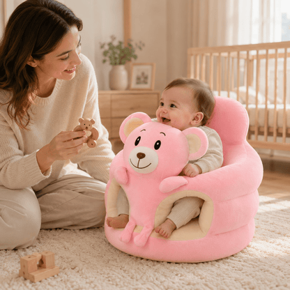Luna Nest Seggiolino da Pavimento per Neonati con Supporto Seduta