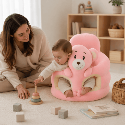 Luna Nest Seggiolino da Pavimento per Neonati con Supporto Seduta