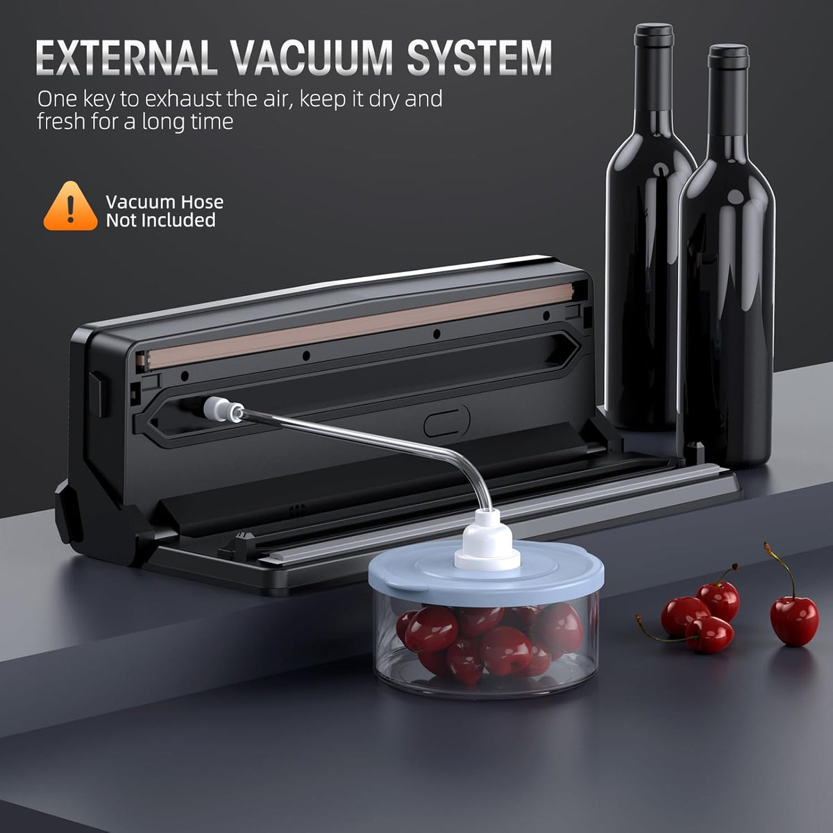 Macchina sottovuoto professionale 8 in 1 con taglierina integrata di precisione