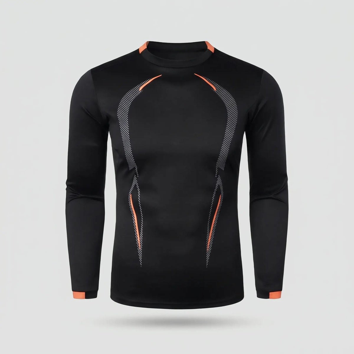 Maglia running a maniche lunghe da uomo - Base layer ad asciugatura rapida - T-shirt da trekking