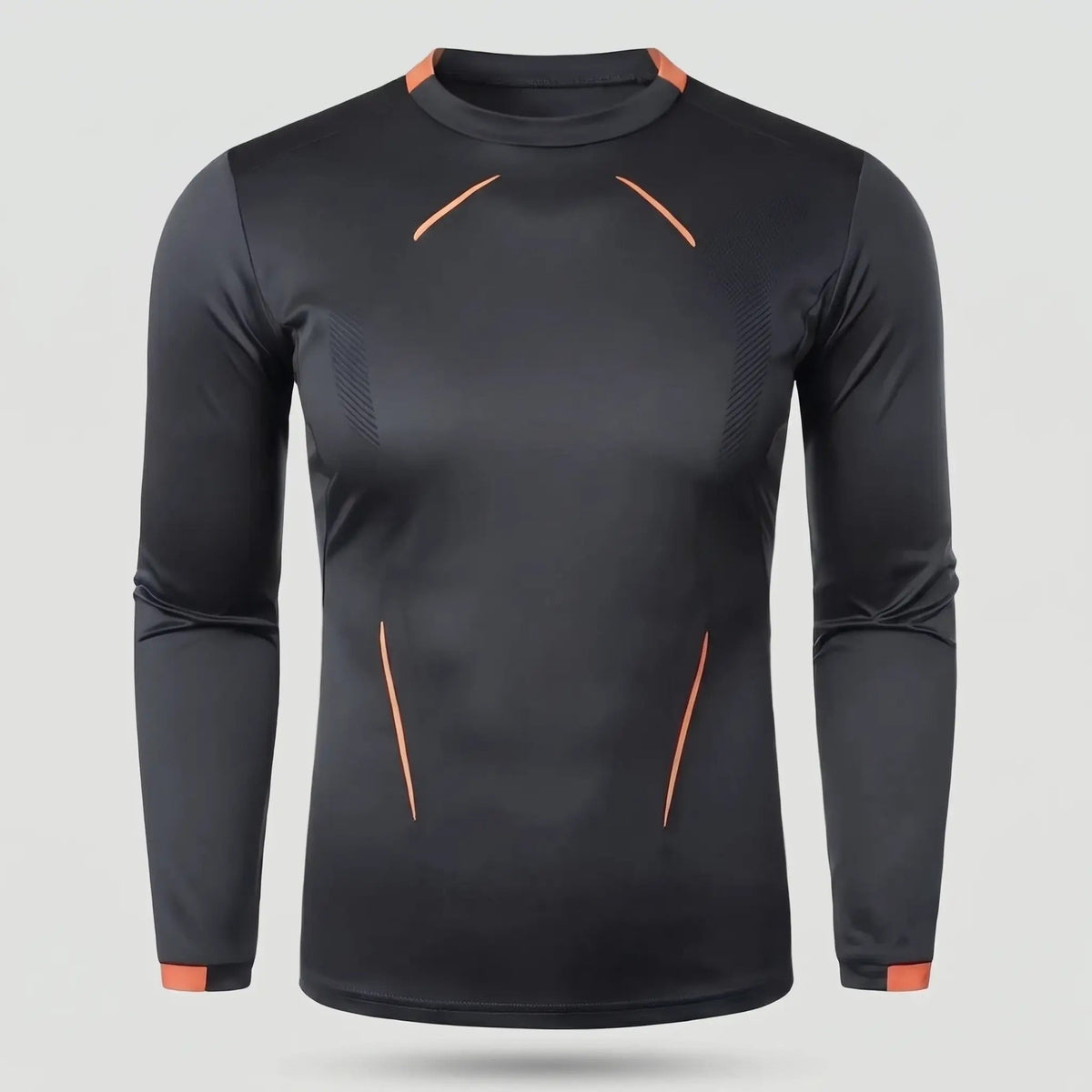 Maglia running a maniche lunghe da uomo - Base layer ad asciugatura rapida - T-shirt da trekking