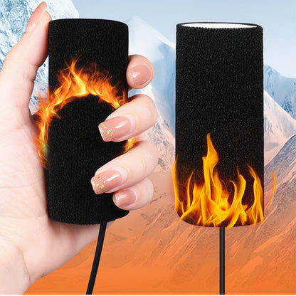 Manopole riscaldate per manubrio — alimentazione USB, controllo temperatura