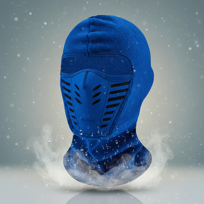 Maschera facciale invernale calda — copertura termica antivento