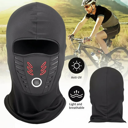Maschera facciale invernale calda — copertura termica antivento