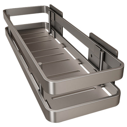 Mensola da bagno in acciaio inox senza forare