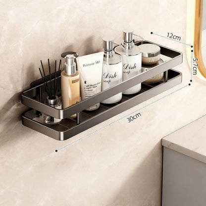 Mensola da bagno in acciaio inox senza forare