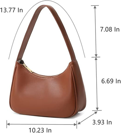 Mini borsa hobo con cerniera Sabrina