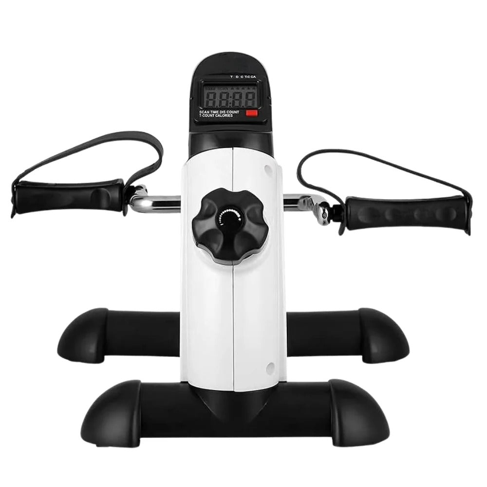 Mini Cyclette da Scrivania Portatile con Resistenza Regolabile e Display LCD
