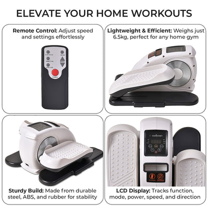 Mini Ellittica Elettrica per Gambe – Allenamento Seduto a Casa