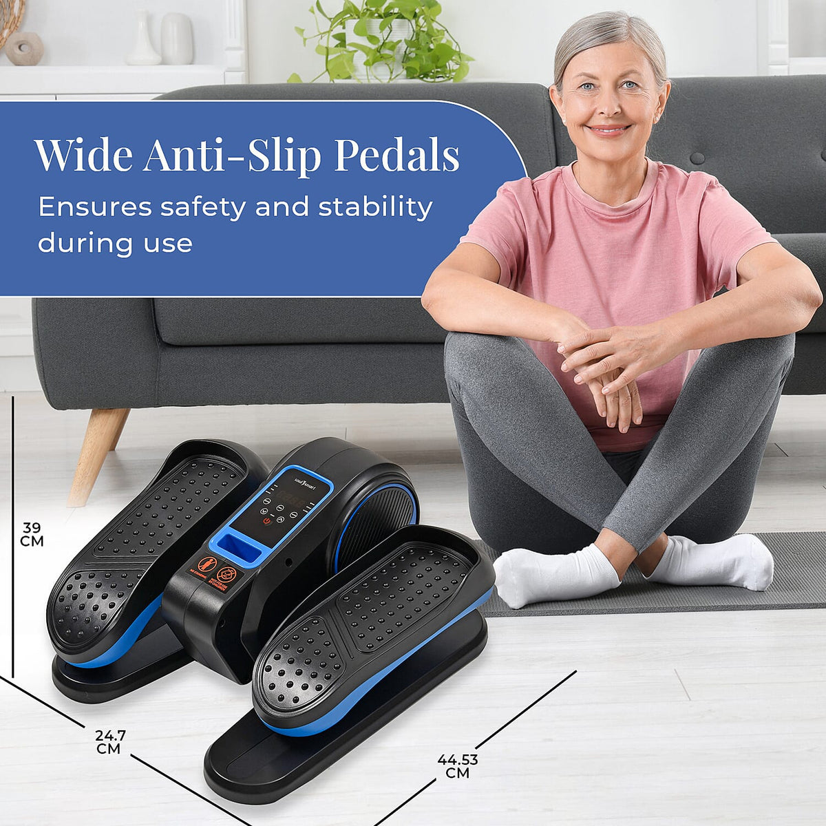 Mini Ellittica Elettrica per Gambe – Allenamento Seduto a Casa