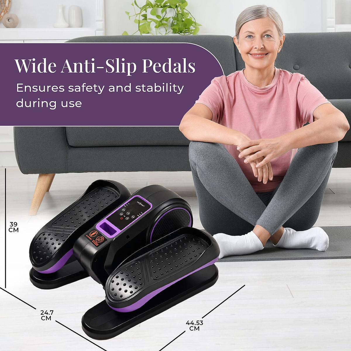 Mini Ellittica Elettrica per Gambe – Allenamento Seduto a Casa