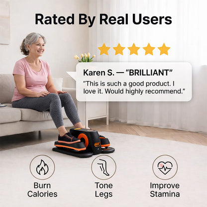 Mini Ellittica Elettrica per Gambe – Allenamento Seduto a Casa