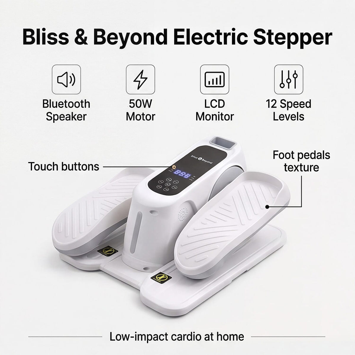 Mini Ellittica Elettrica per Gambe – Allenamento Seduto a Casa
