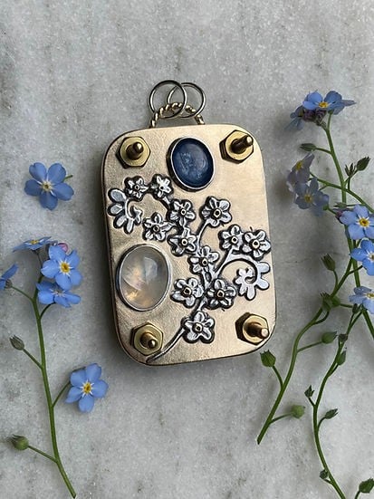 Mini pressa per fiori compatta