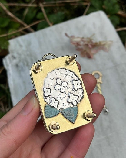 Mini pressa per fiori compatta
