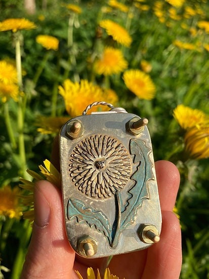 Mini pressa per fiori compatta
