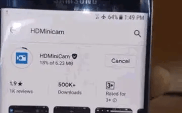 Mini Telecamera HD Audio 1080P con Visione Notturna
