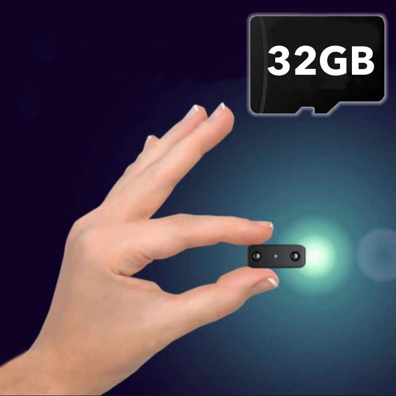 Mini Telecamera HD Audio 1080P con Visione Notturna