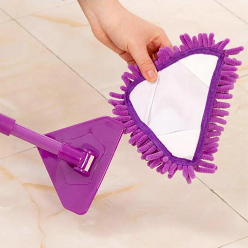 Mocio triangolare rotante regolabile